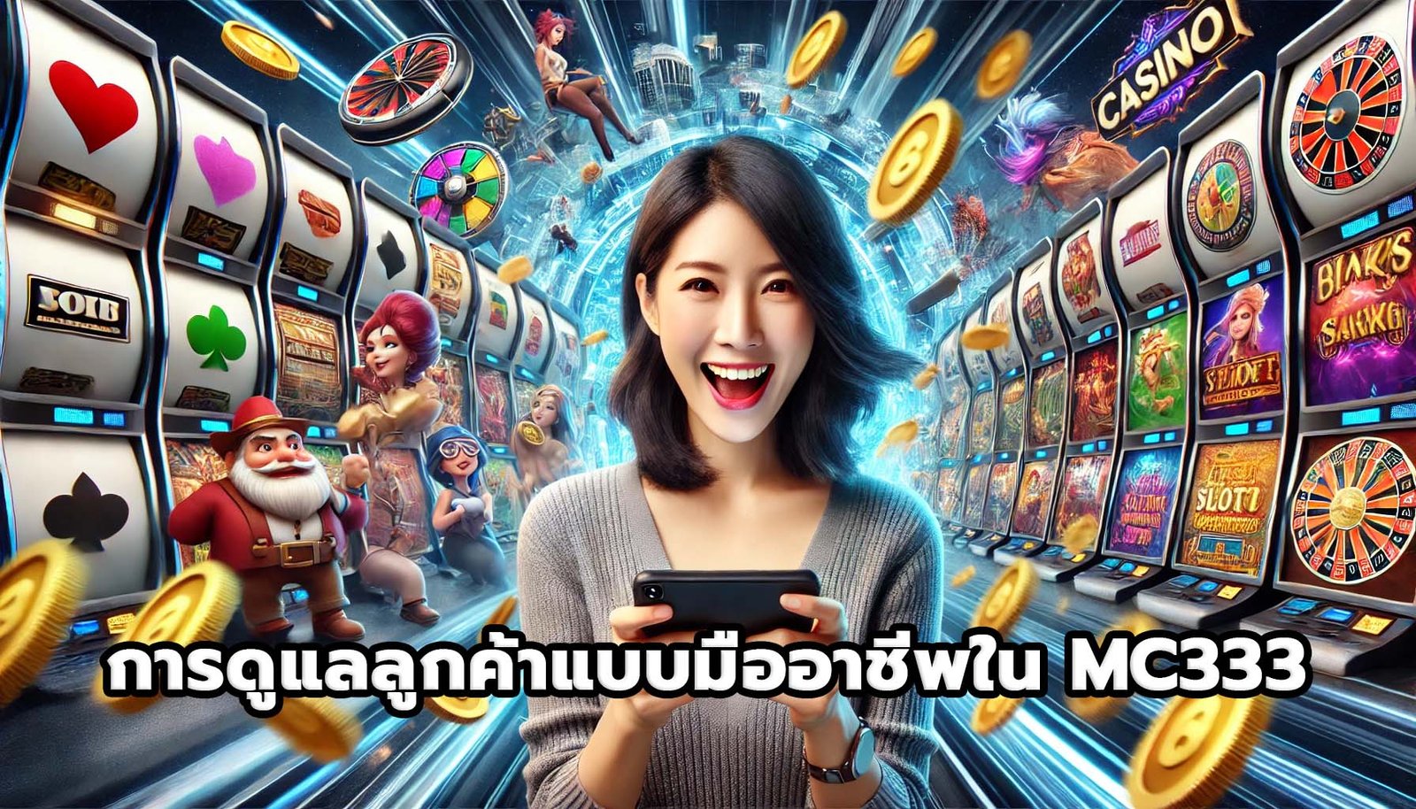 การดูแลลูกค้าแบบมืออาชีพใน MC333-5