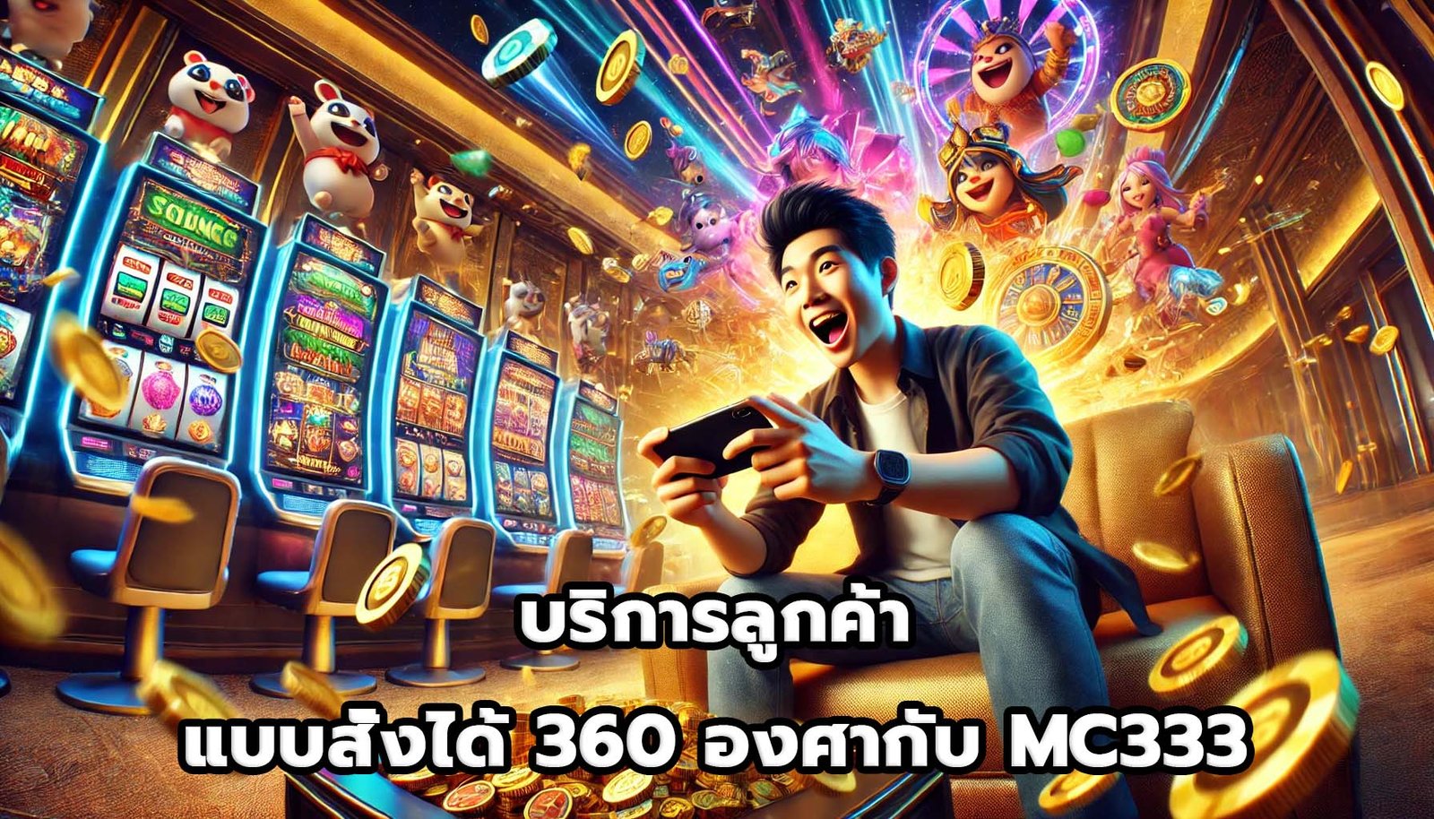 บริการลูกค้าแบบสั่งได้ 360 องศากับ MC333-4