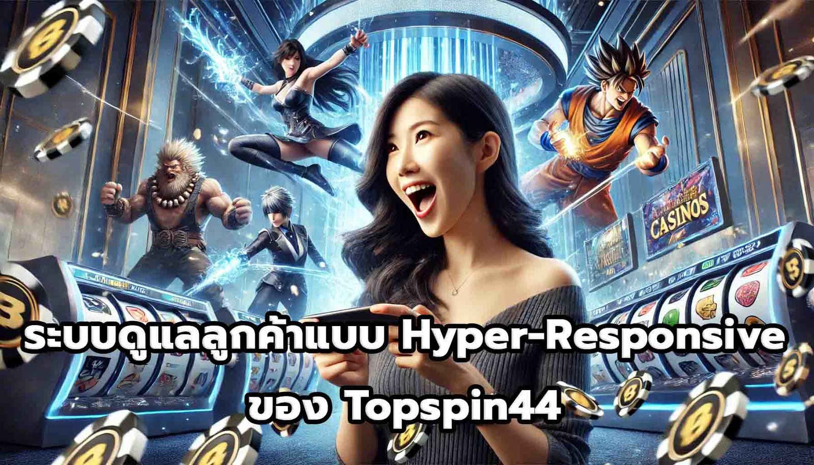 ระบบดูแลลูกค้าแบบ Hyper-Responsive ของ Topspin444-13